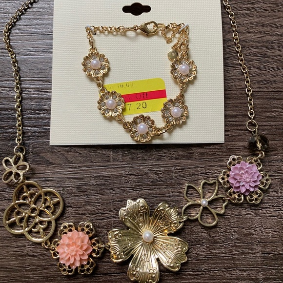 Flower floral lovers fashion jewelry lot bundle - Picture 3 of 5